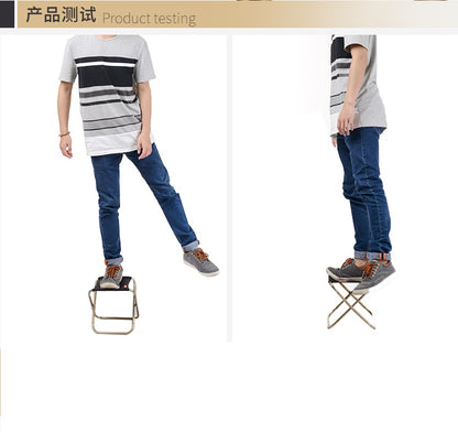 Camping aluminum alloy folding chair