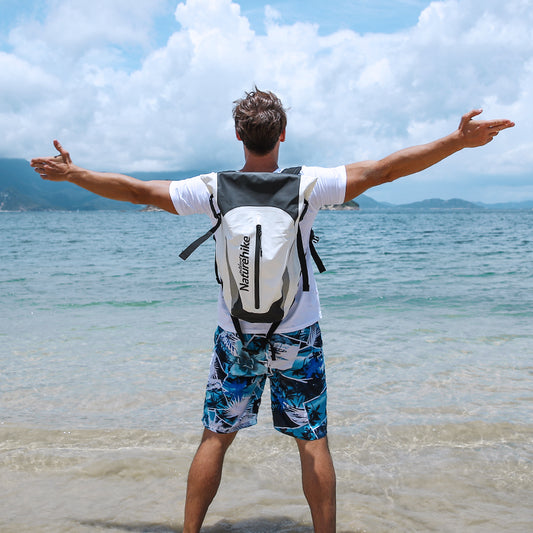30L IPX6 Dry-wet Separation Waterproof Backpack