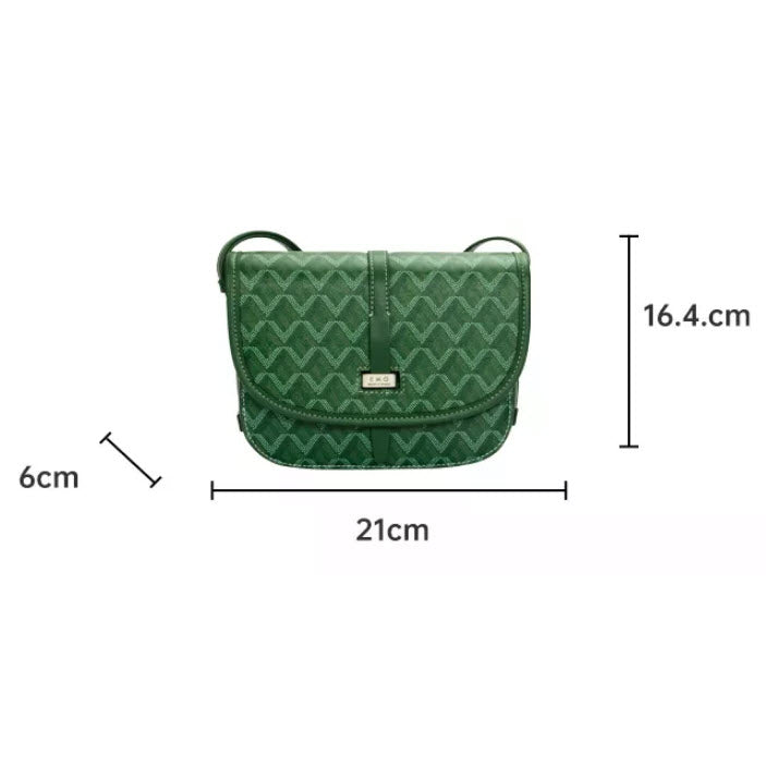 Dog Tooth Messenger Bag Messenger Bag