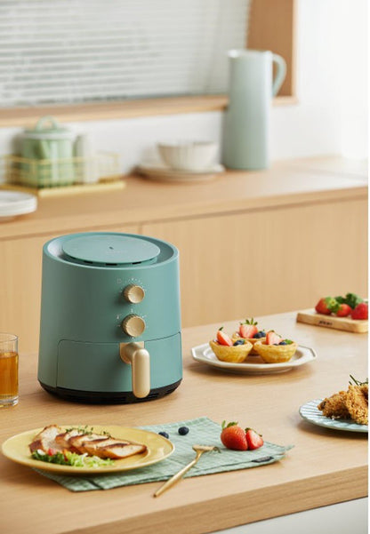 Lightweight small air fryer│Oil-free‧High temperature‧Gourmet food‧Fried food‧Non-stick‧Easy to clean