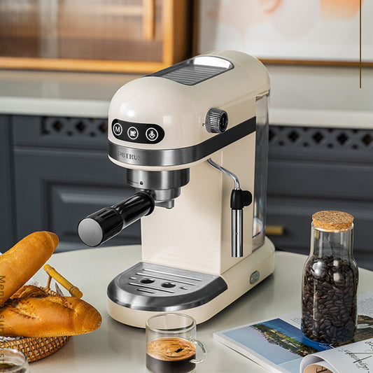 Home-style semi-automatic smart espresso machine│Brewing‧Made at home‧Manual‧High temperature and low pressure extraction‧Milk foam‧Latte art