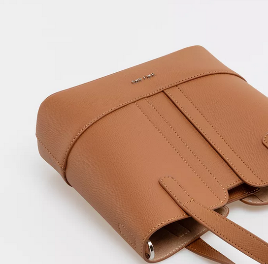 Microfiber leather bucket bag