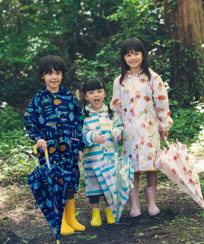 Children's pattern long umbrella