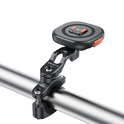 MagSafe magnetic lock two-in-one mobile phone holder for bicycle/motorcycle│with special mobile phone holder sticker