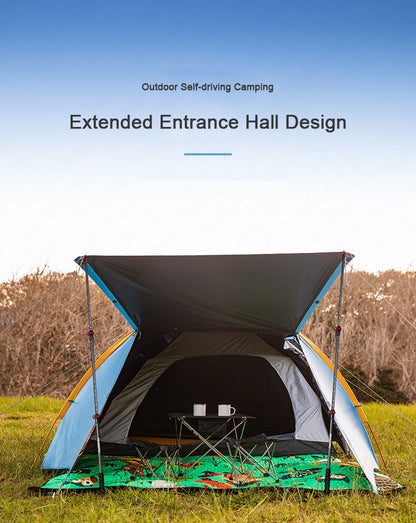 Knight 190T UPF50+ UV Protection Tent - Gray