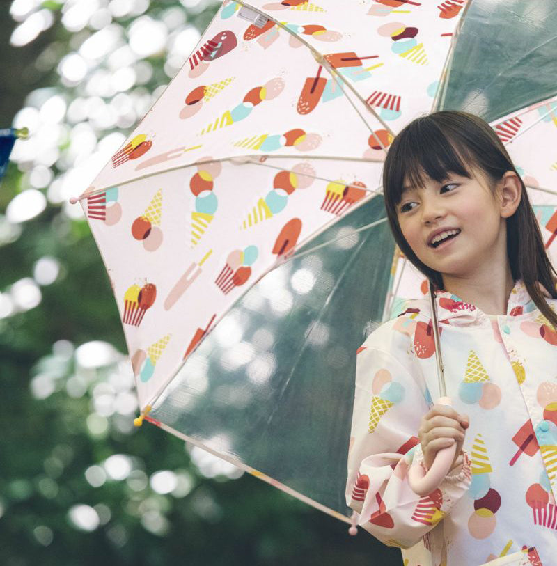 兒童圖案長雨傘