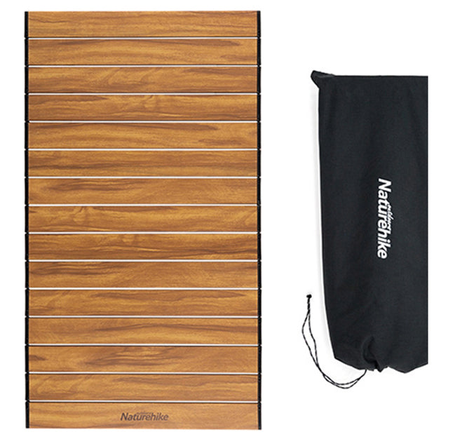 Wooden table top for camping trolley (used with folding trolley)