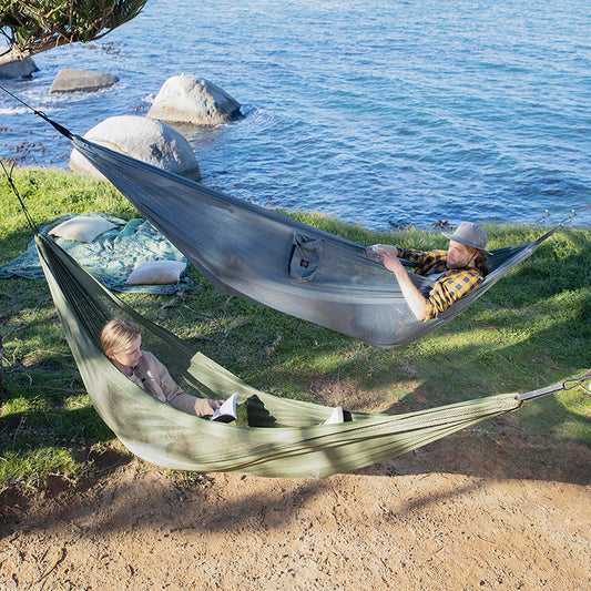 C003 Lightweight, high load-bearing and breathable hammock - gray