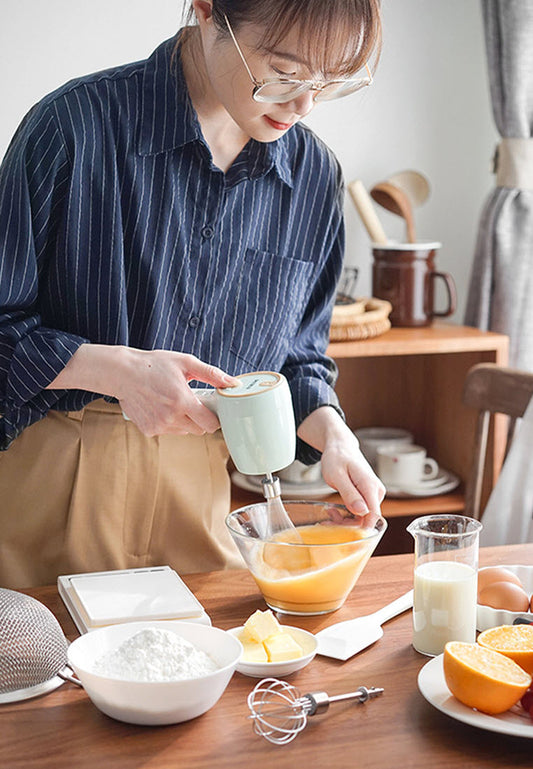 Cordless Egg Beater│Stirring‧Cream‧Gourmet‧Tools