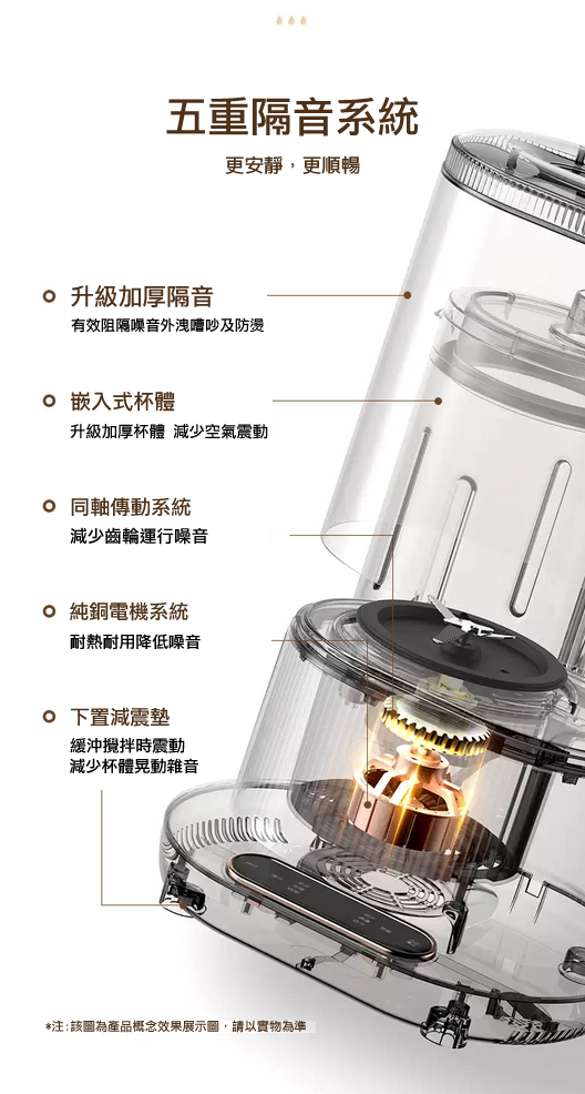 Intelligent wall breaking machine│Stirring‧Fruits‧Vegetables‧Hot and cold‧Desserts‧Smoothies‧Soy milk
