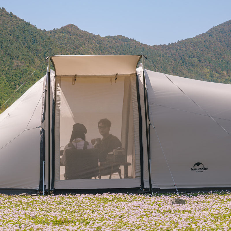 Cloud vessel tunnel tent four to five person tent
