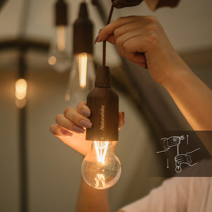 M002 Camping round chandelier 