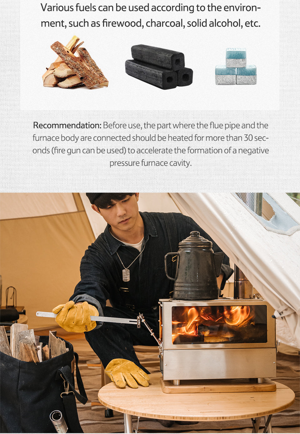 SK004 tabletop wood-fired oven 