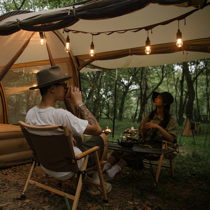 M002 Camping round chandelier 