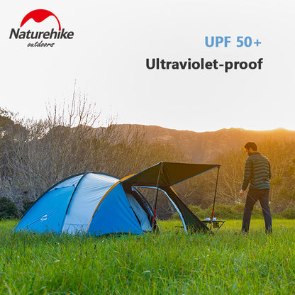 Knight 190T UPF50+ UV Protection Tent - Gray
