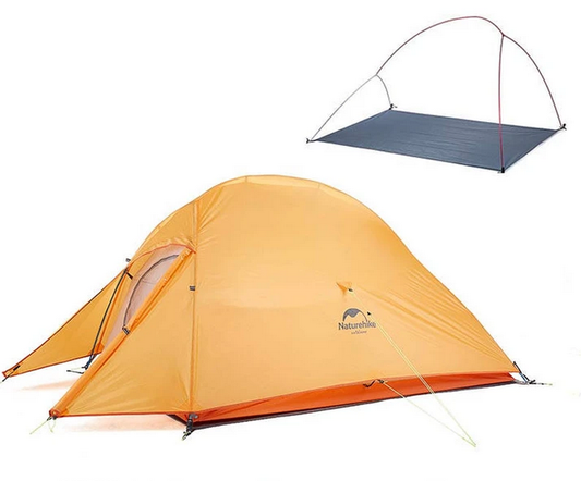 CloudUp2 210T 1-2 people Oxford Fabric Aluminum Pole Lightweight Tent with Mat