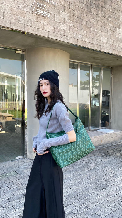 Classic Dog Tooth HOBO Bag