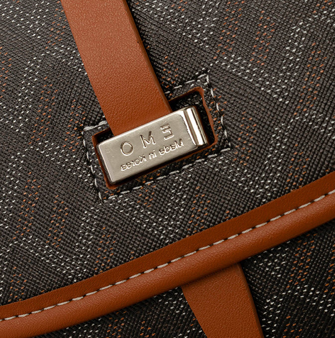 Dog Tooth Messenger Bag Messenger Bag