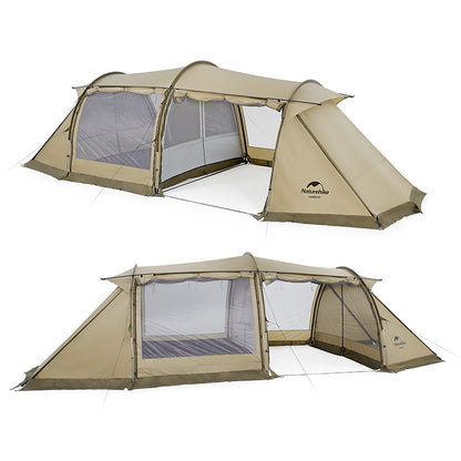 UPF50+ Aries α Tunnel Tent for 4 to 6 People
