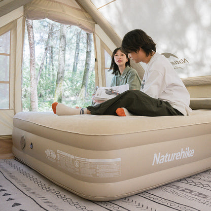 CD04 PVC couple air mattress with air pump-Kaqi