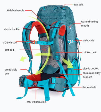 55L+5L 露營行山背囊 Hiking Backpack