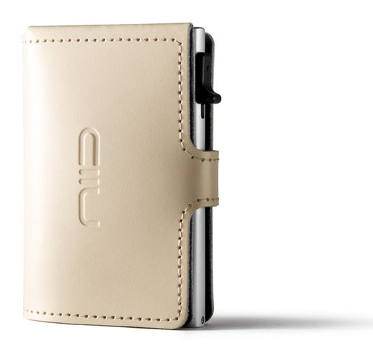 Slide Mini Wallet ‧Scratch-resistant cowhide RFID small wallet-type card box