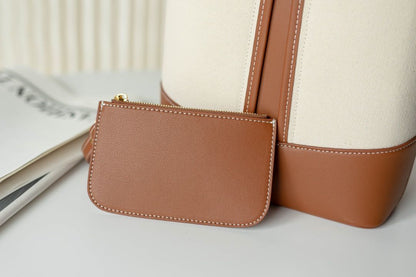 Canvas Bucket Bag
