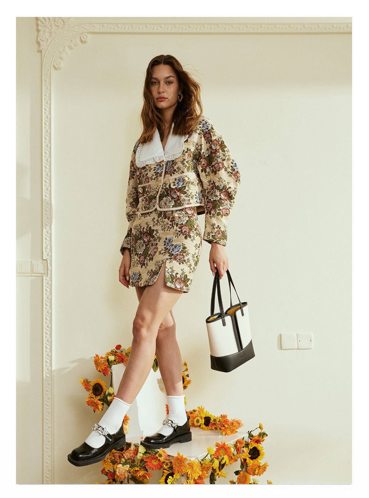 Canvas Bucket Bag