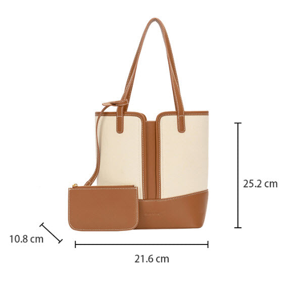 Canvas Bucket Bag