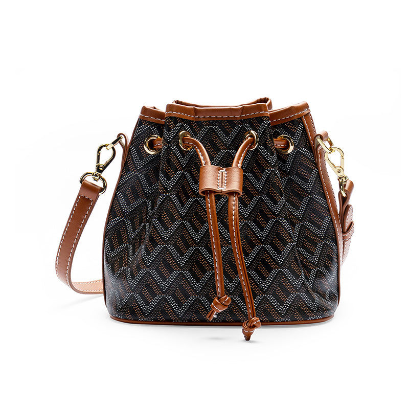 Classic dog tooth bucket bag (small) Little Bucket Bag