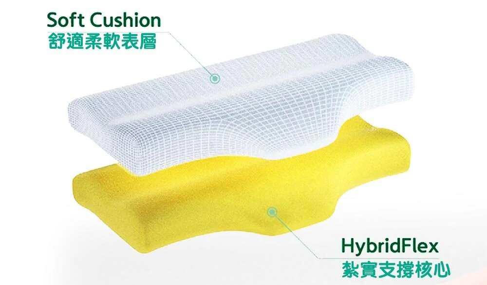 Adjustable FLŌT sleeping pillow