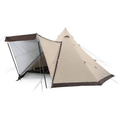 Ranch series octagonal pyramid tent for five to eight people