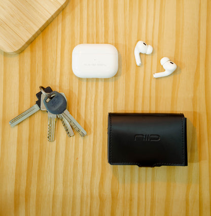 Slide III scratch-resistant cowhide RFID wallet card box
