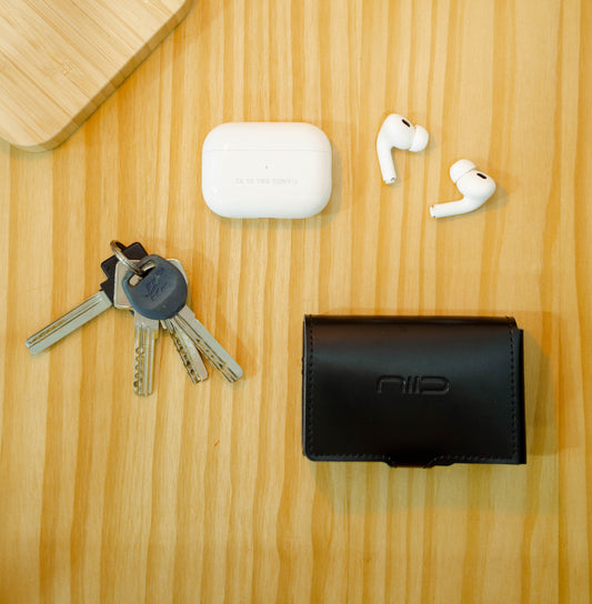 Slide III scratch-resistant cowhide RFID wallet card box