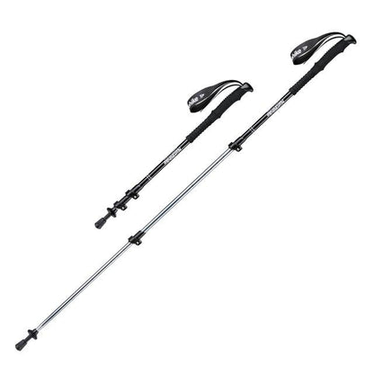 (62-135cm) ST01 鋁合金三節式外鎖登山杖附杖尖保護套 3-Node 6061 Aluminum Trekking Pole
