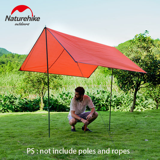 Outdoor Camping Picnic Oxford Cloth Mat or Canopy 2ways for 4 people