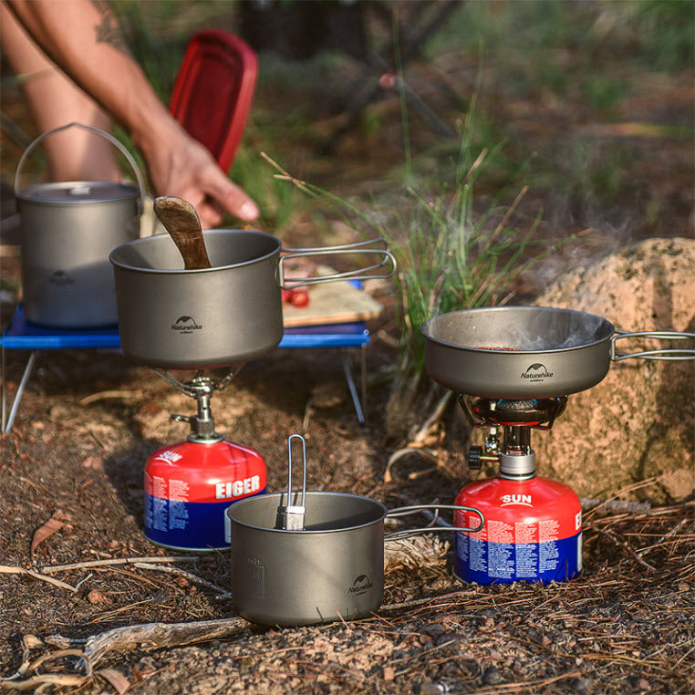 TJP01 露營鈦合金煮食平底鍋 Outdoor Ti Frying Pan-9H