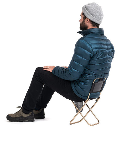 MZ01 leisure folding chair with backrest