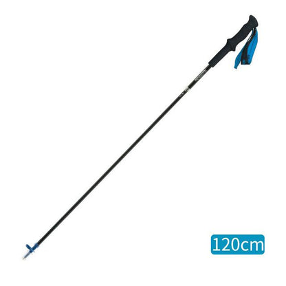 ST08 Lightweight Carbon Fiber 4-Node Z Trekking Pole (120cm) - Blue 4-Node All Carbon Folding Trekking Pole (Blue) / 120cm