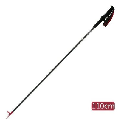 ST08 Lightweight Carbon Fiber 4-Node Z Trekking Pole (110cm) - Purple 4-Node All Carbon Folding Trekking Pole (Purple)/ 110cm
