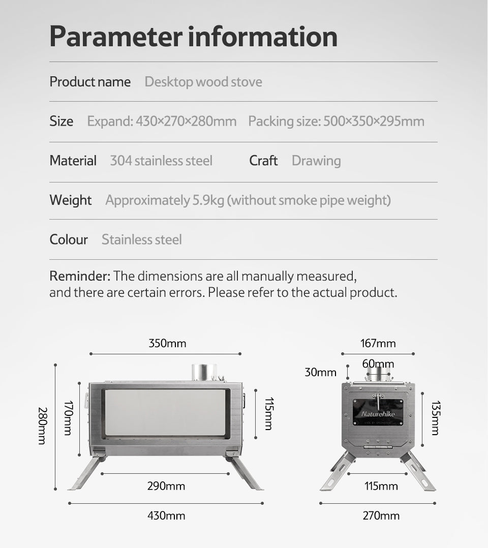 SK004 tabletop wood-fired oven 