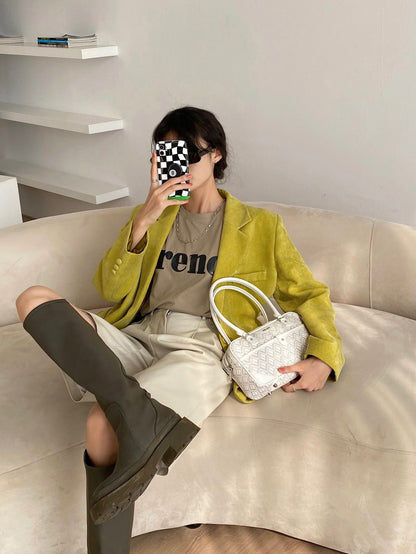 EMO Like Retro Dogtooth Handbag
