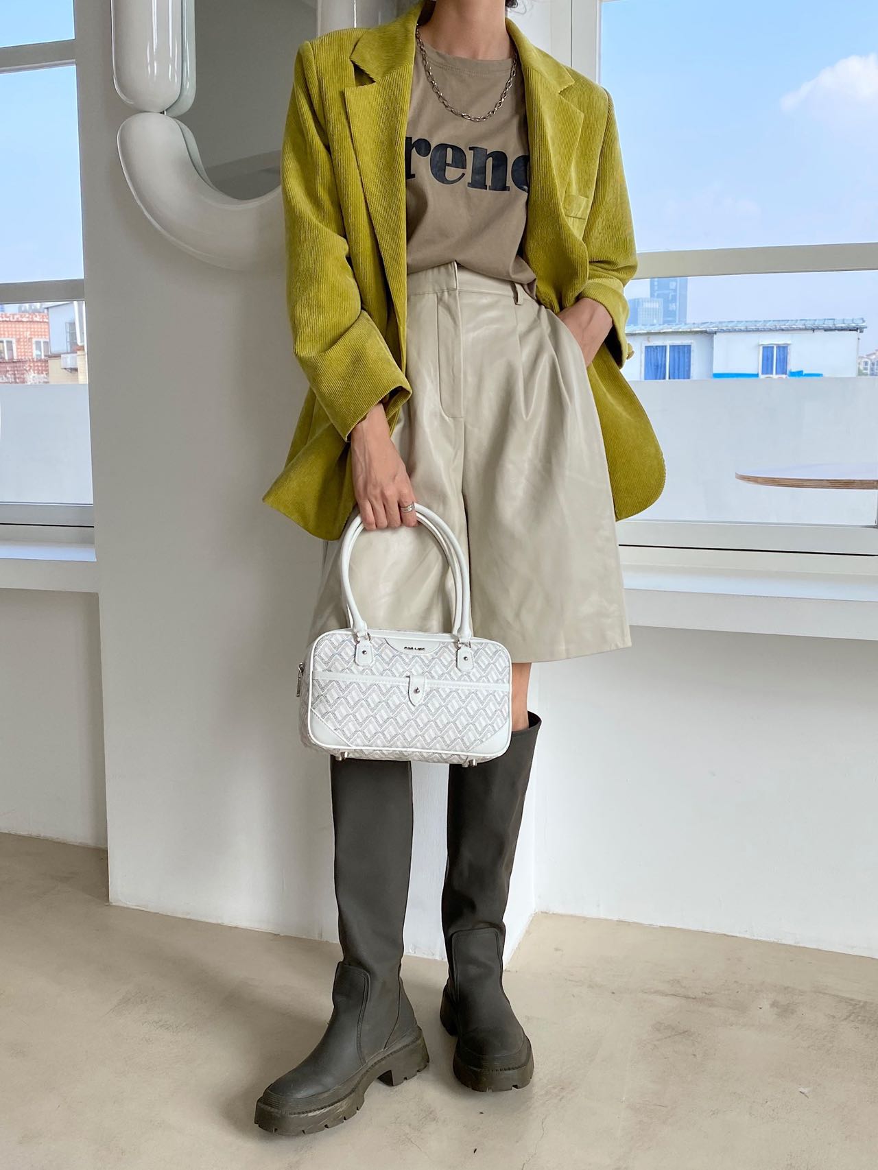 EMO Like Retro Dogtooth Handbag