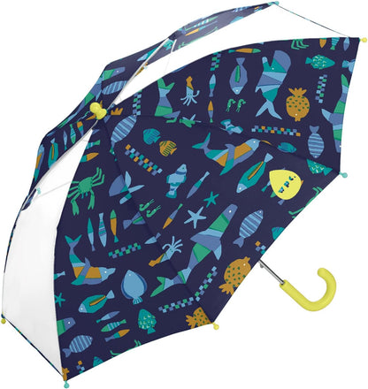 Children's pattern long umbrella