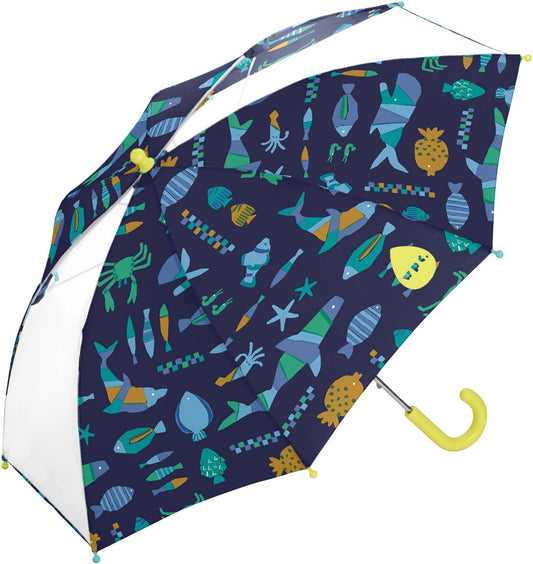 Children's pattern long umbrella