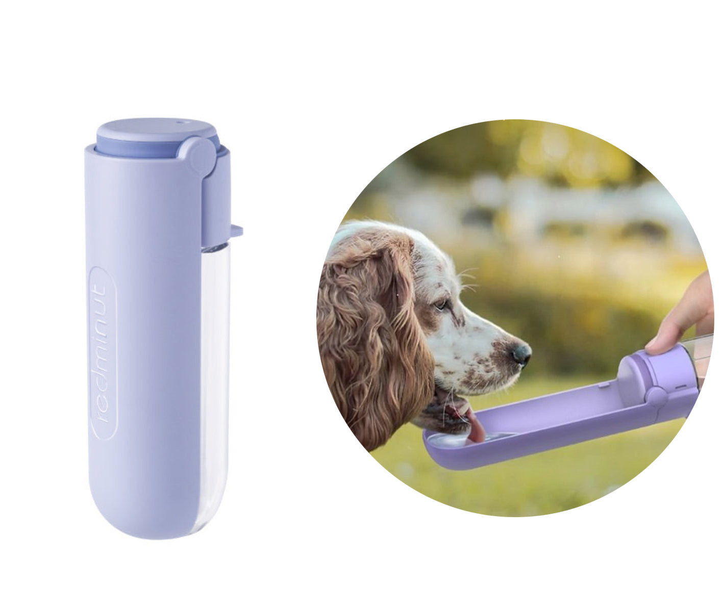 Portable dog drinking bottle│Walk with your pet‧Extra long sink