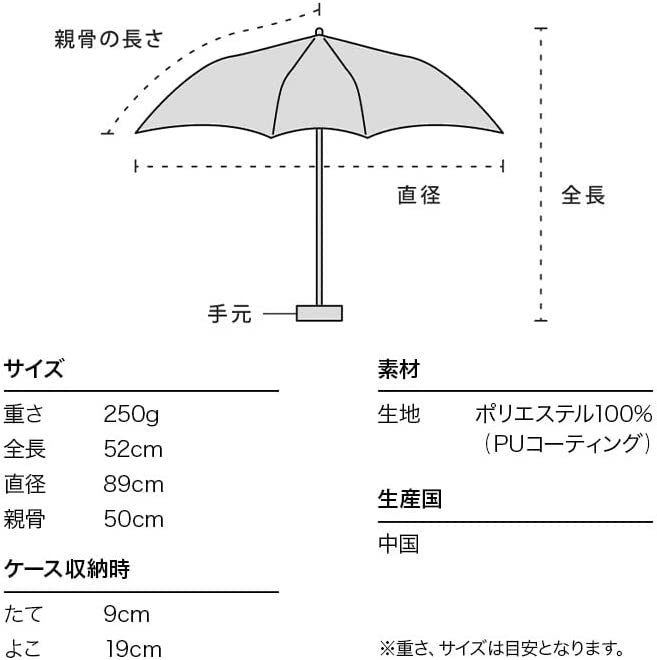 肉桂狗 SA21聯乘版縮骨雨傘